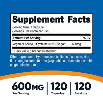 Manaplus - 120 NAC Capsules