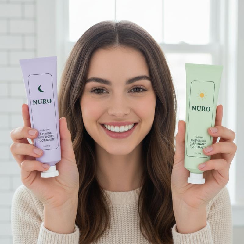 Nuro Toothpaste - Caffeine & Melatonin Infused