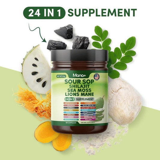 Manaplus - Soursop 24 in 1 Capsules
